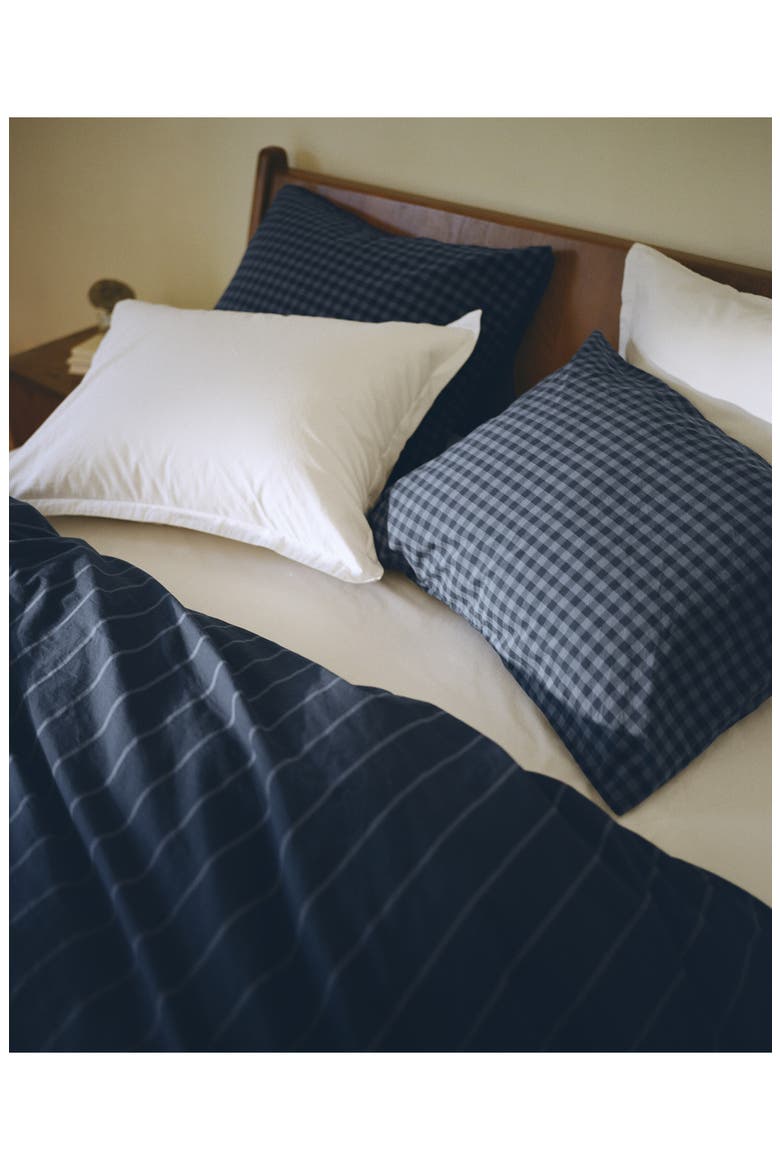 Brushed Cotton Pillowcase Set, Alternate, color, DUSK CHECK