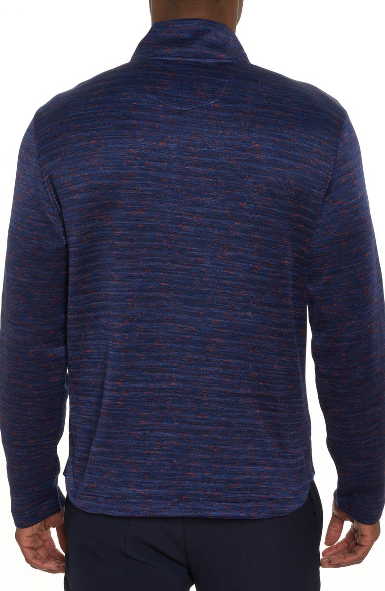 Robert Graham Waterford Space Dye Quarter Zip Pullover, Alternate, color, 