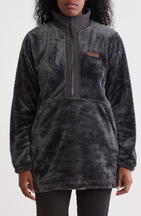 Fireside Textured Fleece Quarter Zip Pullover