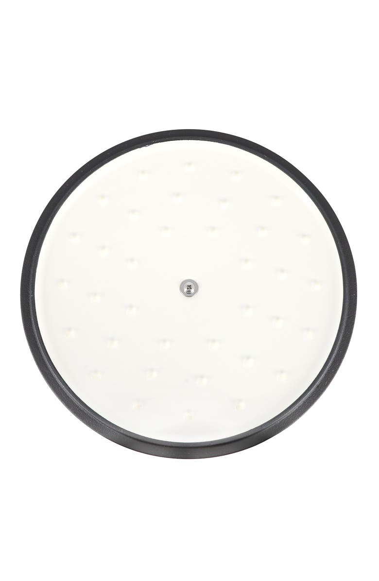 Megachef 5.3 Quarts Round Enameled Cast Iron Casserole with Self Basting Lid, Alternate, color, Peanut Butter