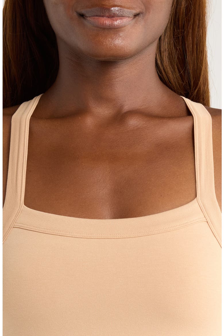 Scoop Soft Stretch Cotton Bralette, Alternate, color, CHAI