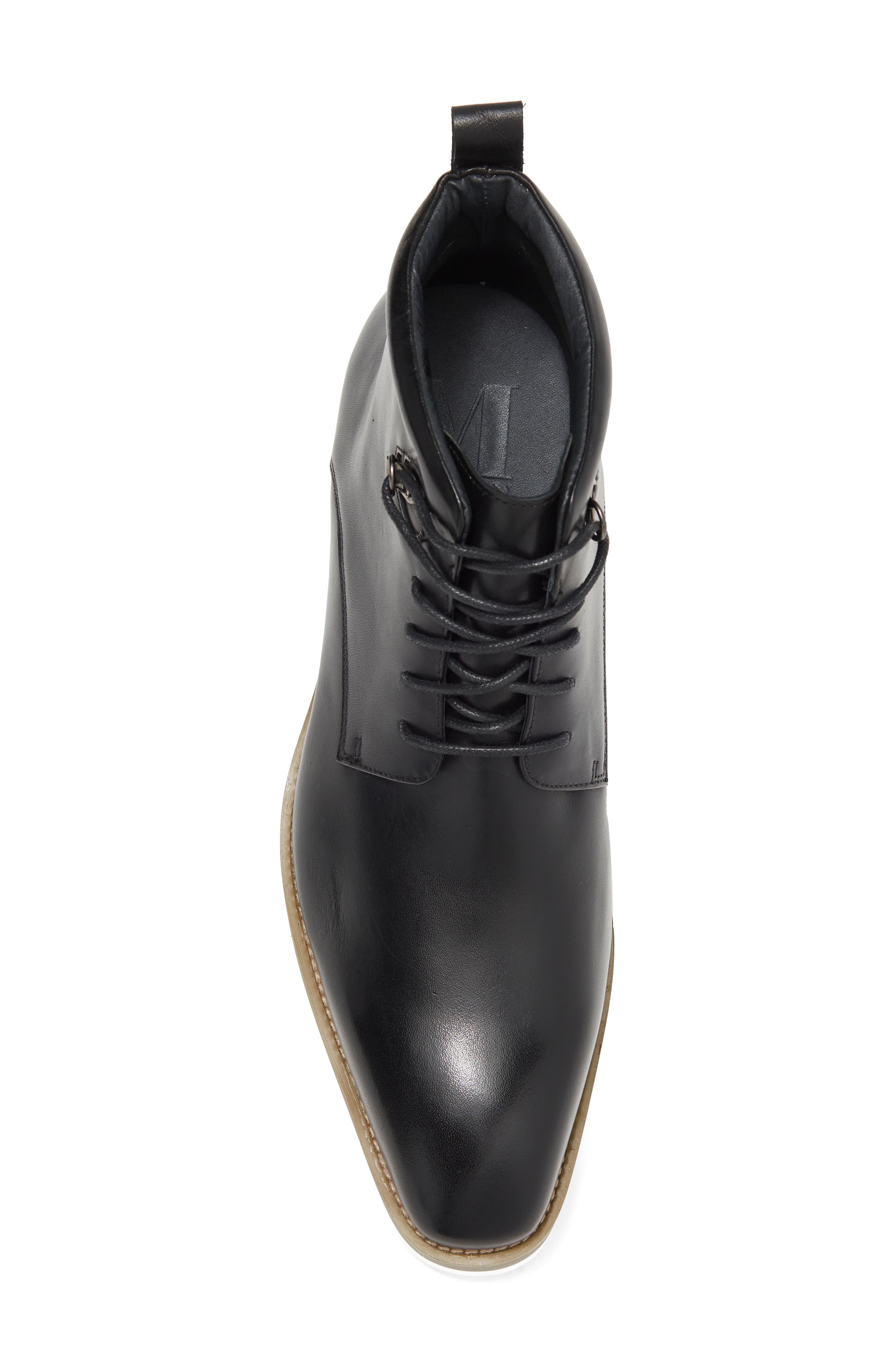 Maison Forte Citadel Leather Boot, Alternate, color, Black