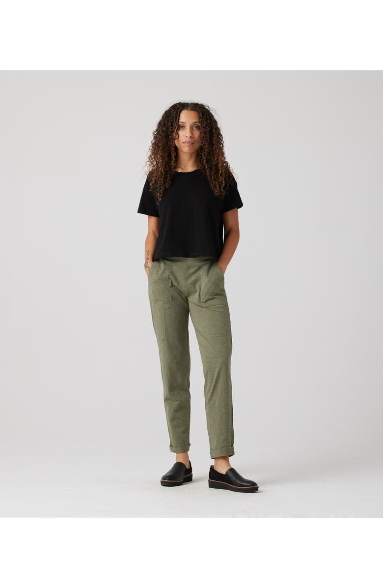 Known Supply Easy Crop Tee, Main, color, Black