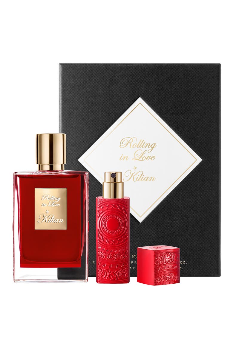 Rolling in Love Perfume Icon Set, Main, color, NO COLOR