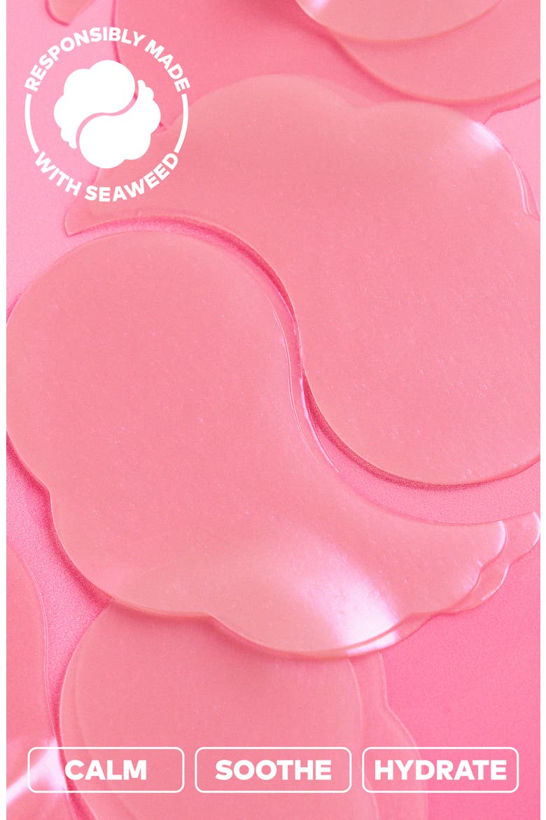 Calming Clouds Cherry Hydrogel Undereye Masks, Alternate, color, NONE