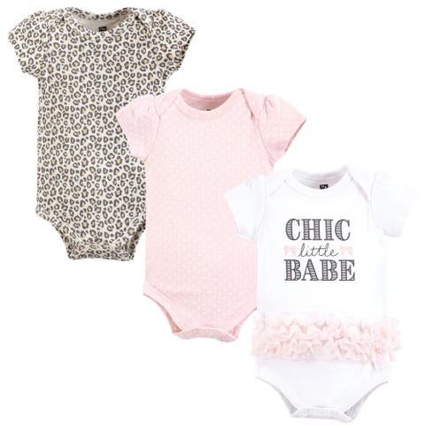 Cotton Bodysuits 3-Pack