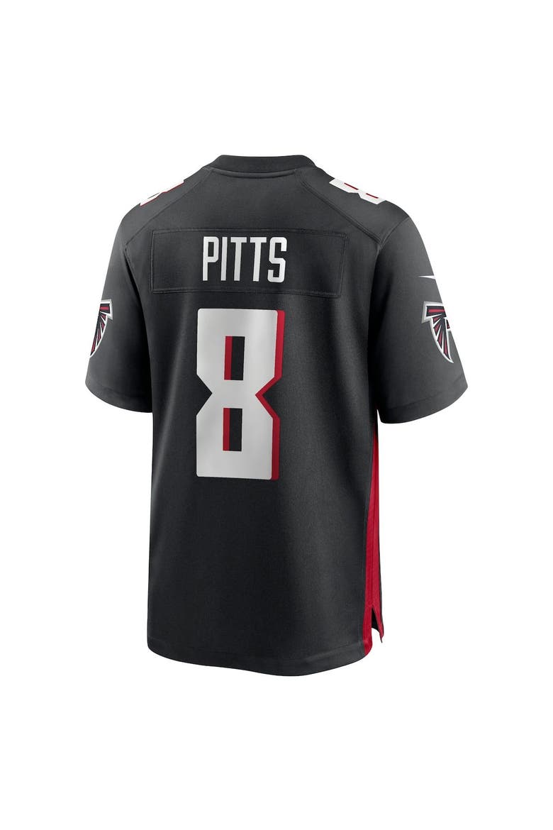 Youth Nike Kyle Pitts Black Atlanta Falcons Game Jersey, Alternate, color, BLACK