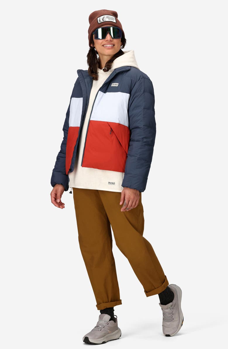 Marmot Ares 700 Fill Power Down Jacket, Alternate, color, Thunderhead/Vapor/Sumac