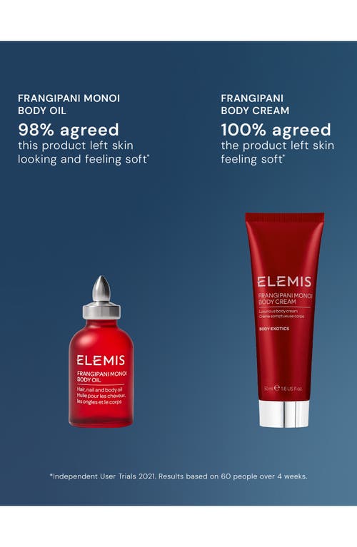Elemis Frangipani Favorites Set $60 Value In Transparent
