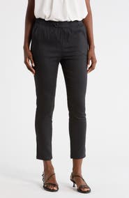 PATRIZIA LUCA Side Button Capri Pants