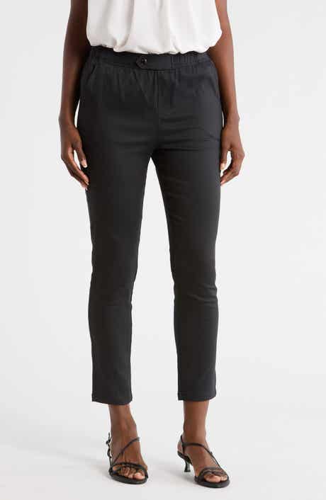 PATRIZIA LUCA Side Button Capri Pants