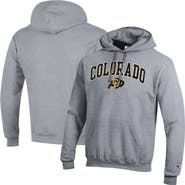 Champion Men's Champion Heather Gray Colorado Buffaloes Arch Over Logo Pullover Hoodie