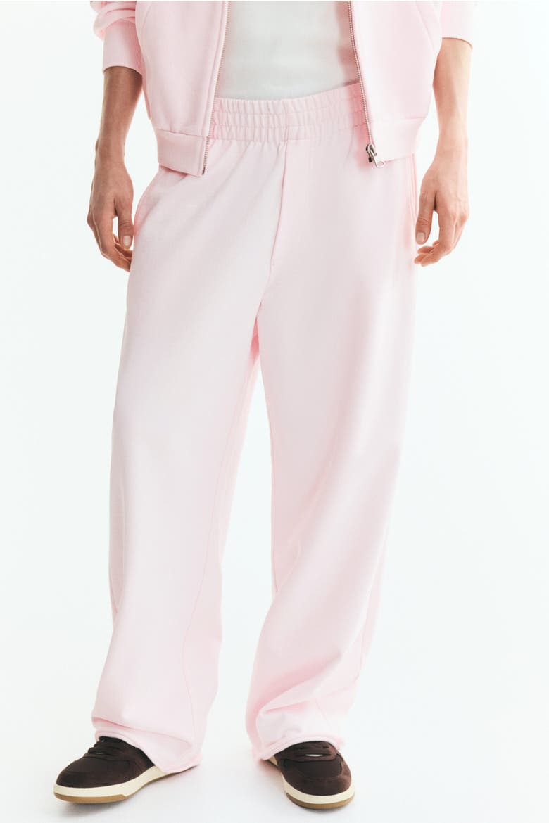 Relaxed-fit Cotton Sweatpants, Alternate, color, Light pink