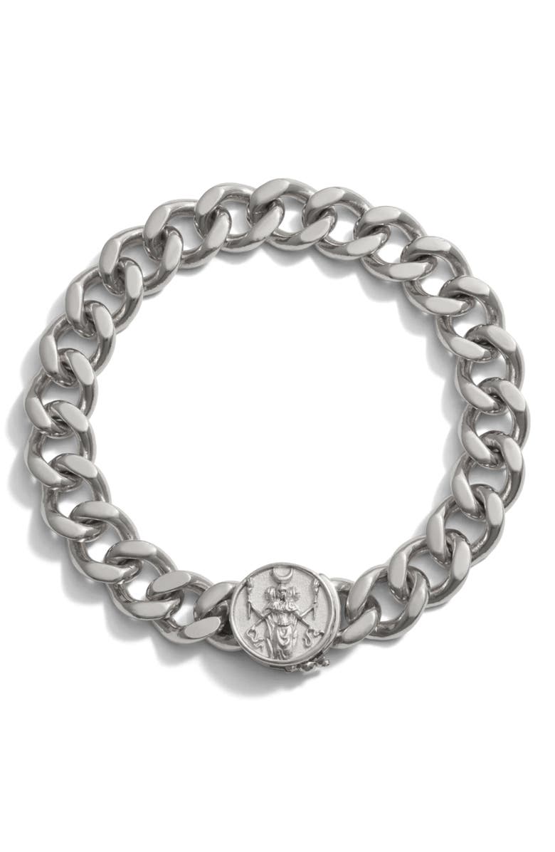 Awe Inspired Hecate Goddess Bracelet, Main, color, 925 Sterling Silver