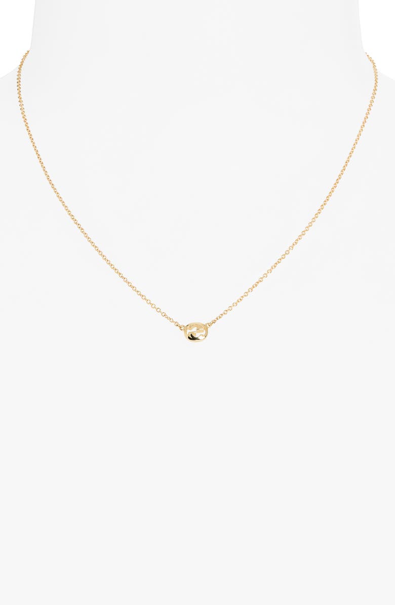 Gucci Interlocking G Pendant Necklace, Alternate, color, Gold