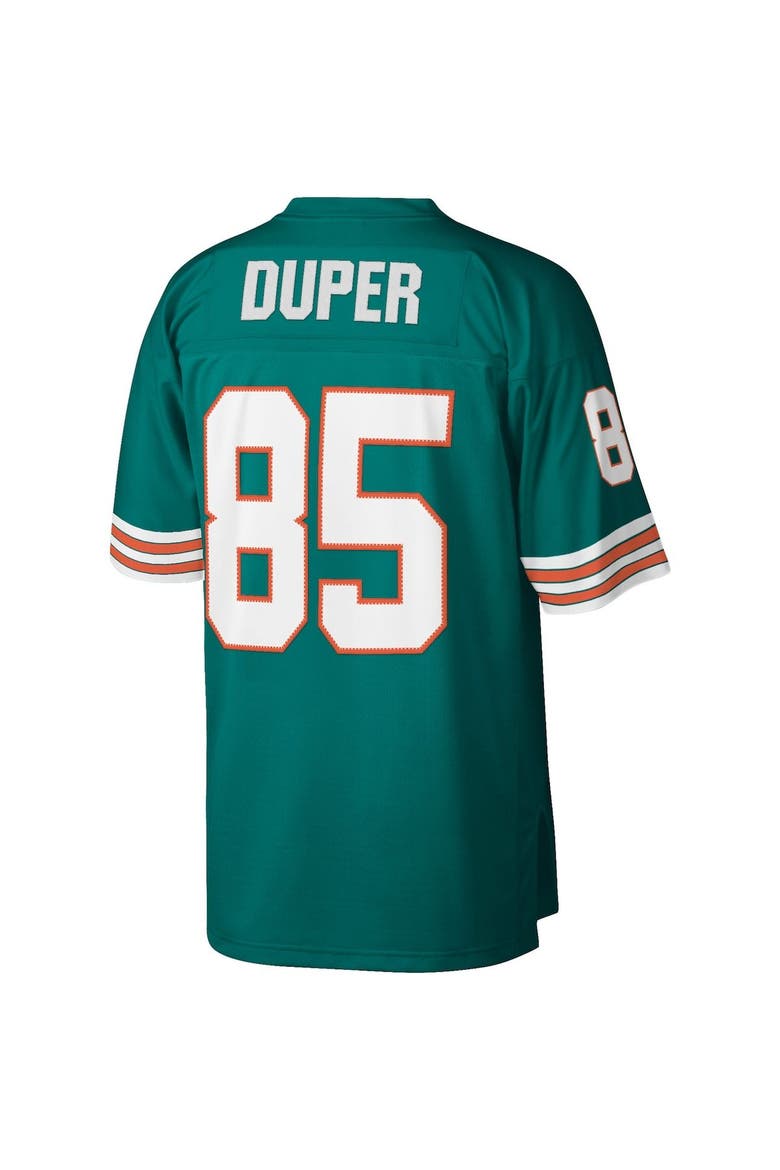 Men's Mitchell & Ness Mark Duper Aqua Miami Dolphins 1984 Legacy Replica Jersey, Alternate, color, Aqua