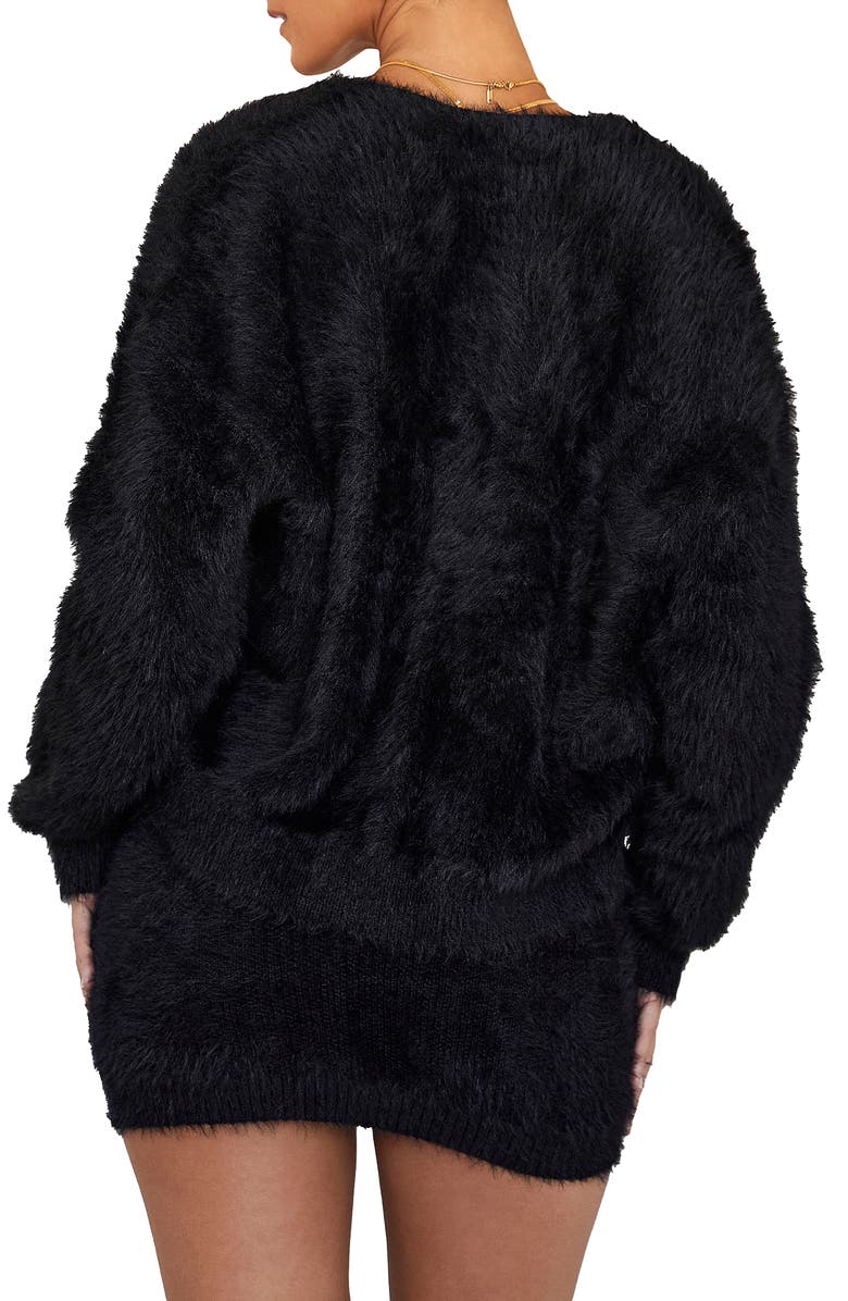 HOUSE OF CB Textured Cardigan, Alternate, color,