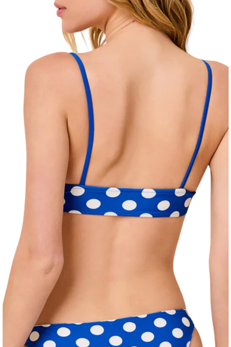 The Daniela Reversible Square Neck Bikini Top, Alternate, color, OLYMPIAN BLUE
