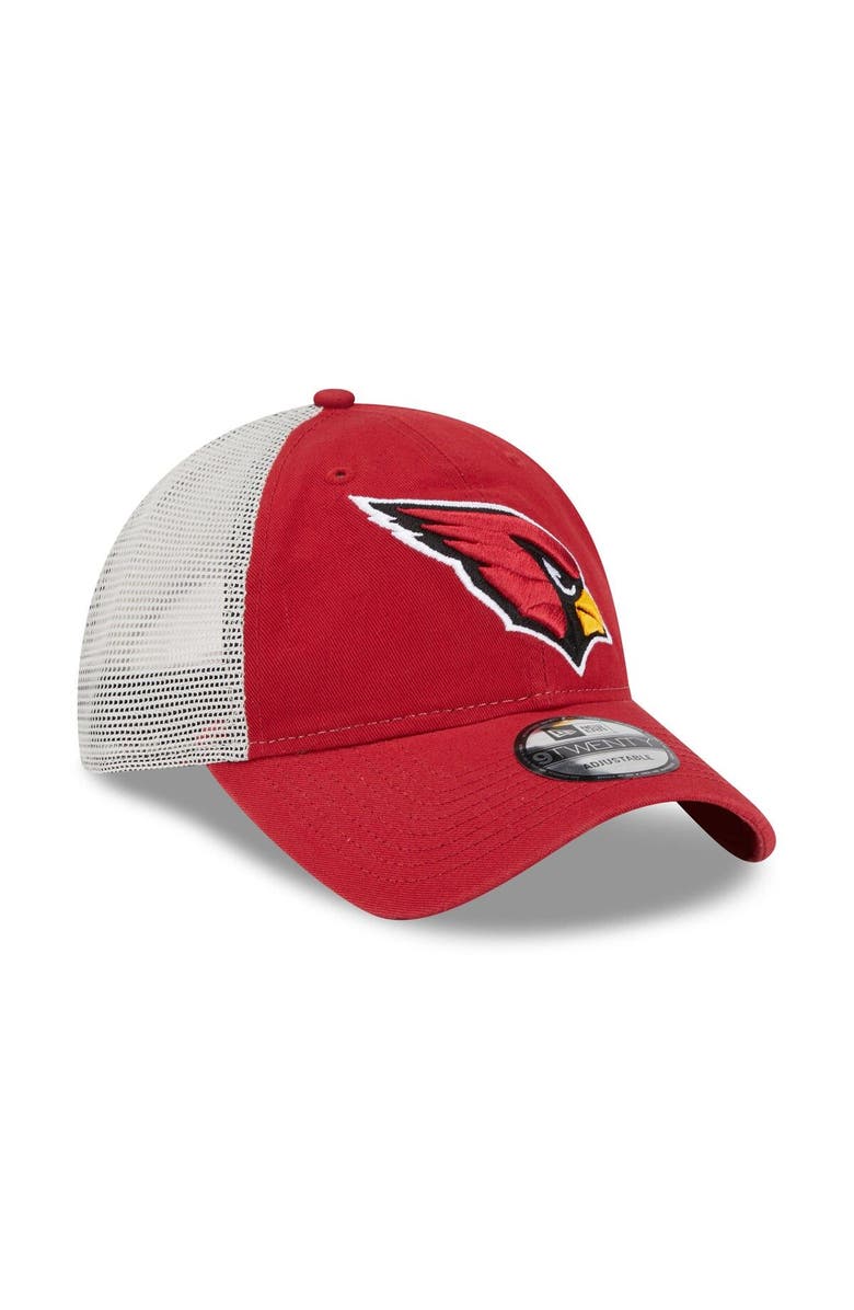 New Era Men's New Era Cardinal/Natural Arizona Cardinals Loyal 9TWENTY Trucker Hat, Alternate, color, 