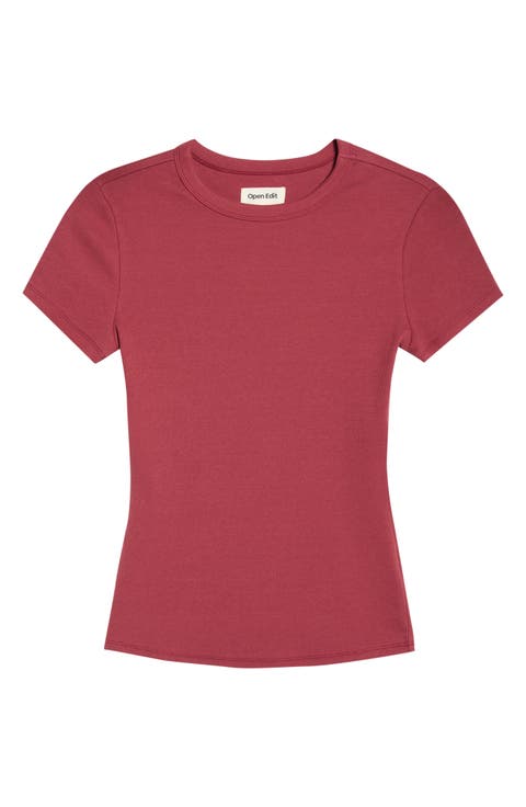 Rib Short Sleeve Shirt