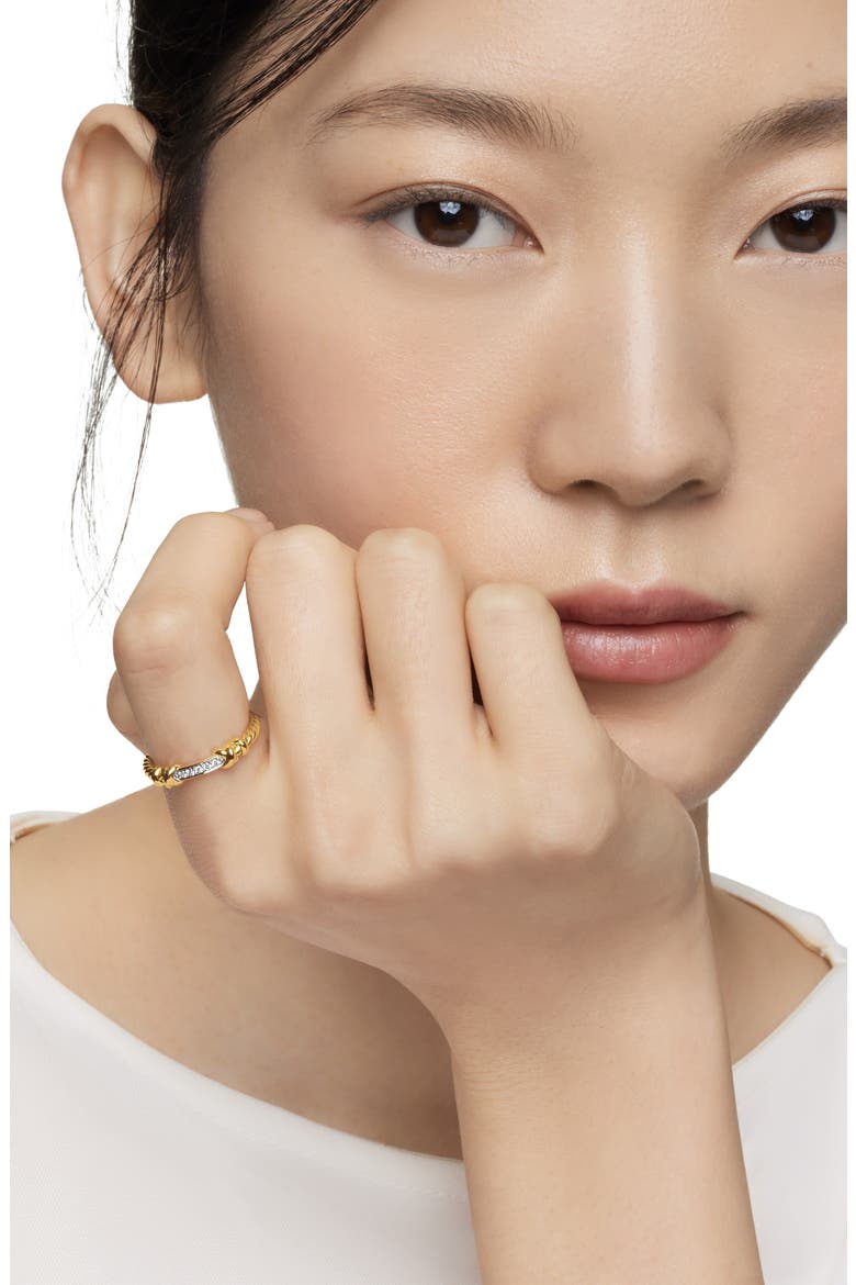 Petite Helena Diamond Ring, Alternate, color, DIAMOND/ YELLOW GOLD