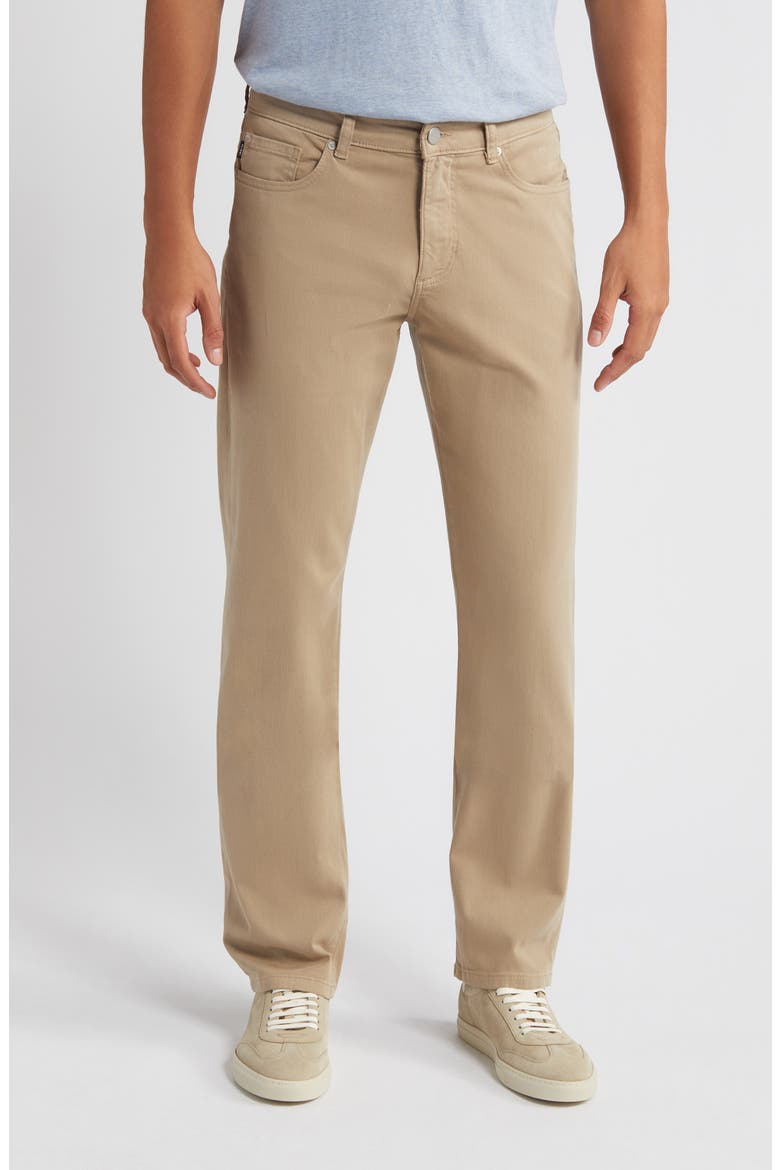 Russell Slim Straight Leg Jeans, Main, color, SOFT BEIGE
