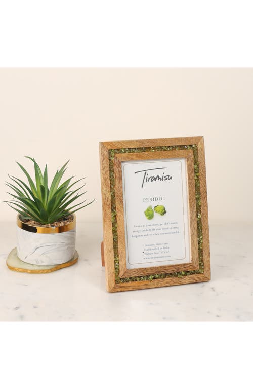 Tiramisu Moonglow Picture Frame In Peridot