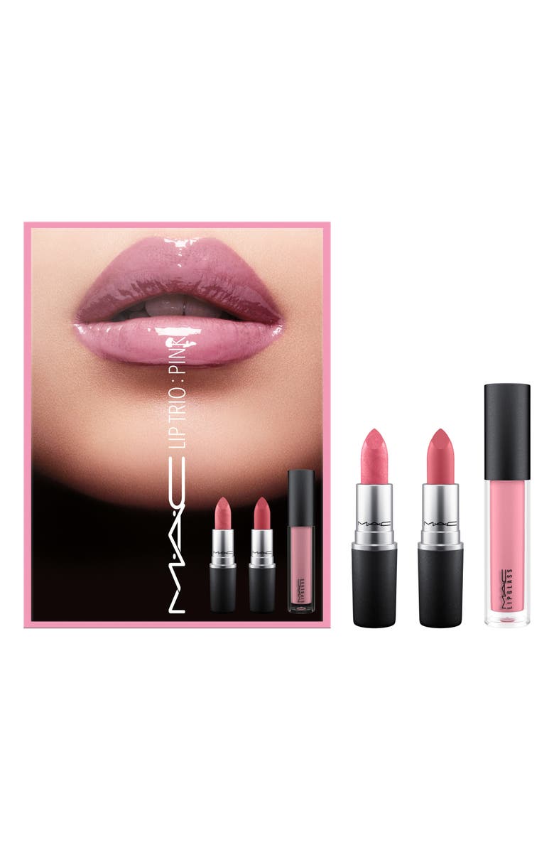 MAC Cosmetics MAC Pink Lip Trio, Main, color, 