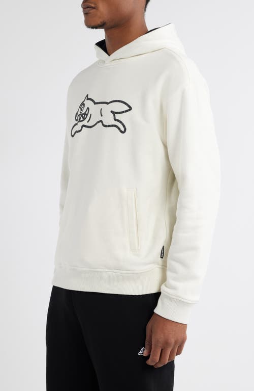 Icecream Oasis Running Dog Logo Reversible Graphic Hoodie