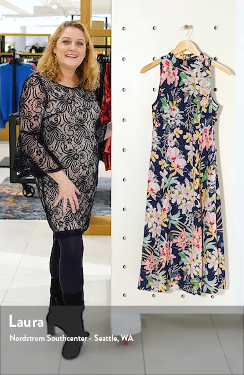 Floral Midi Dress, sales video thumbnail