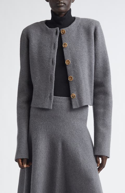 The Ryder Virgin Wool Crop Jacket