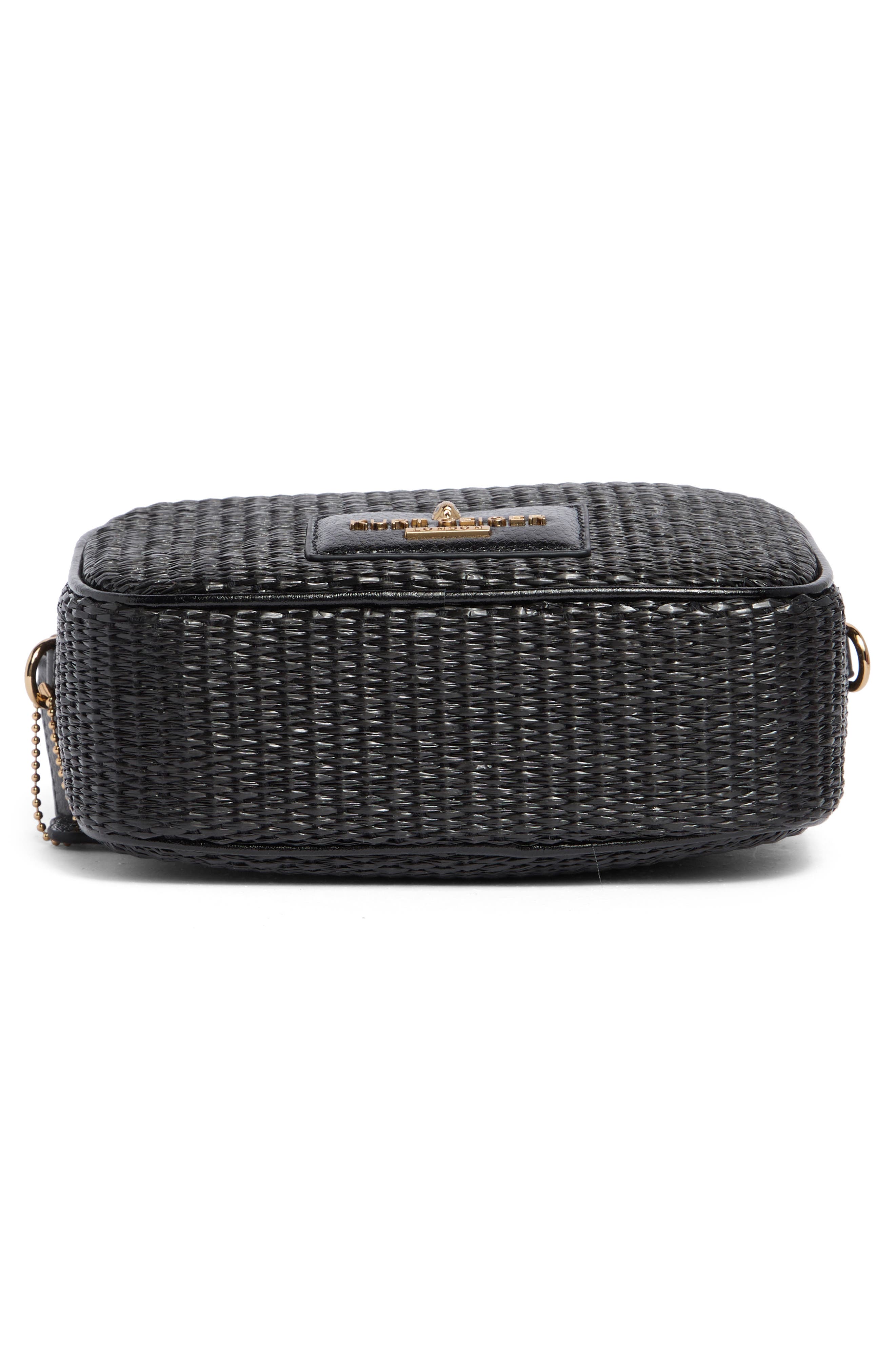 Kurt Geiger London Small Chiswick Woven Camera Crossbody Bag, Alternate, color, 