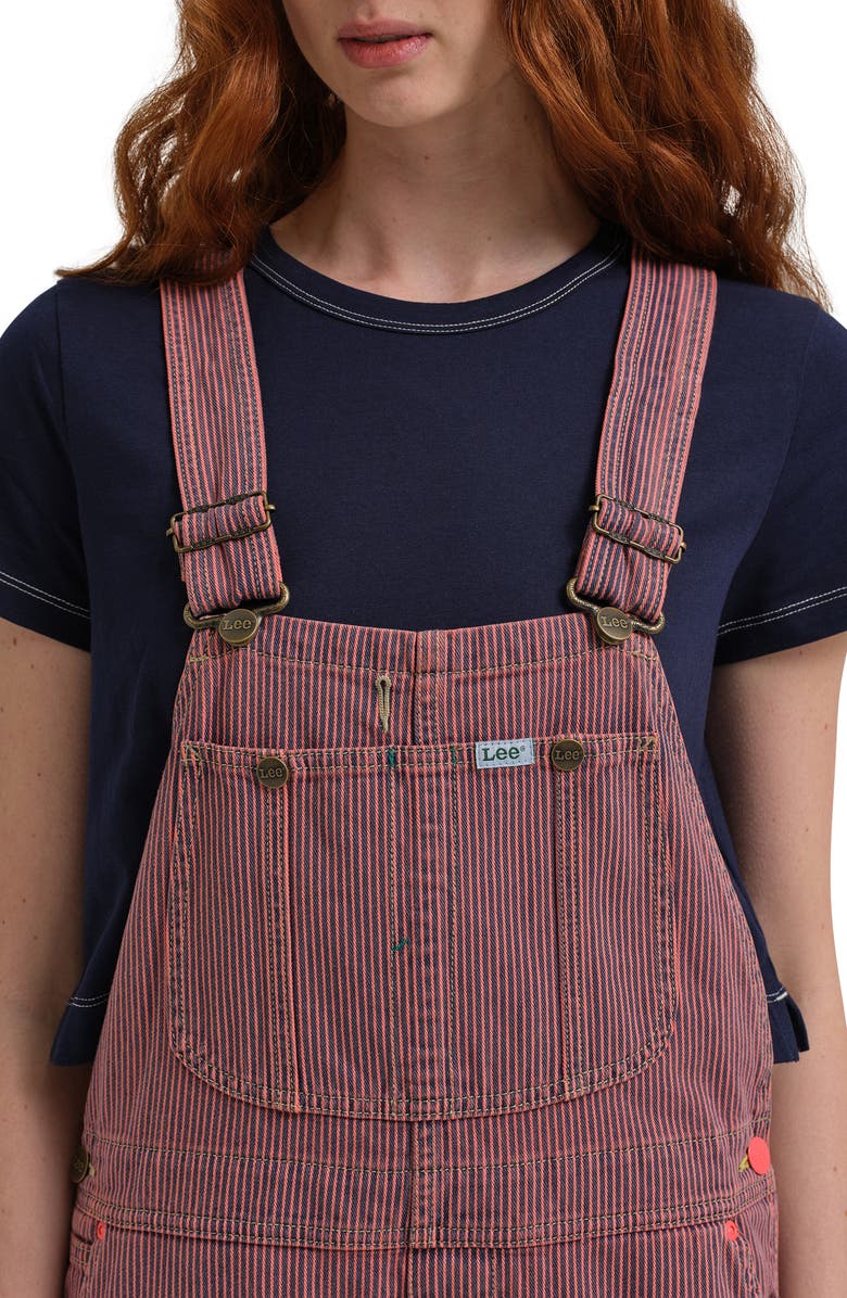 Lee x Crayola Overalls, Alternate, color, Red Orange Stripe