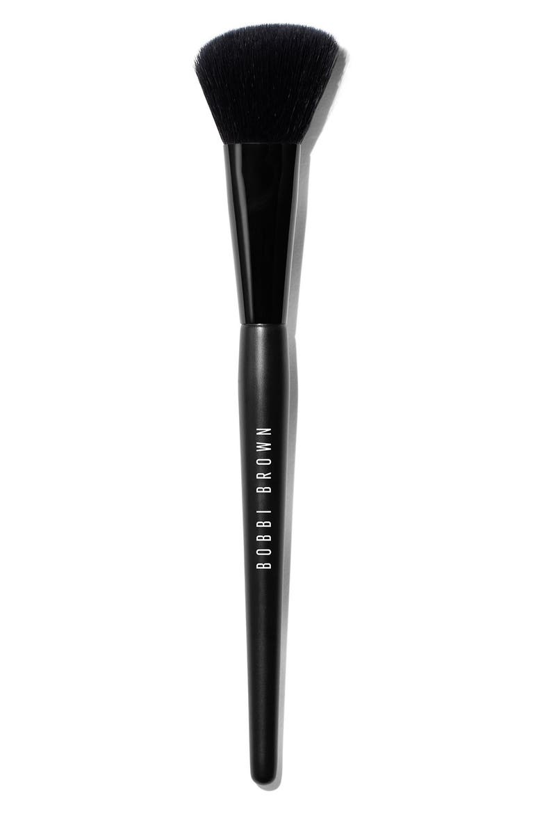Angled Face Makeup Brush, Main, color, NO COLOR