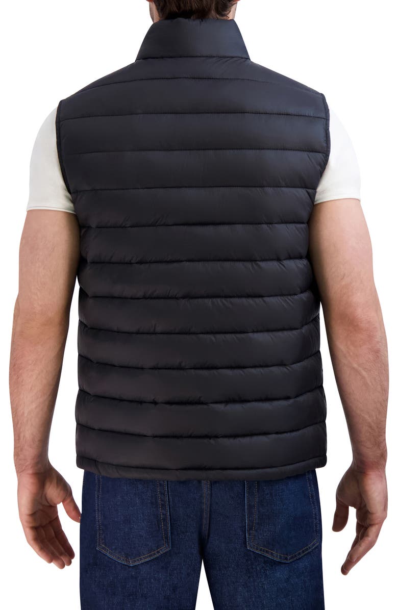 Cole Haan Signature Quilted Puffer Vest, Alternate, color, Black