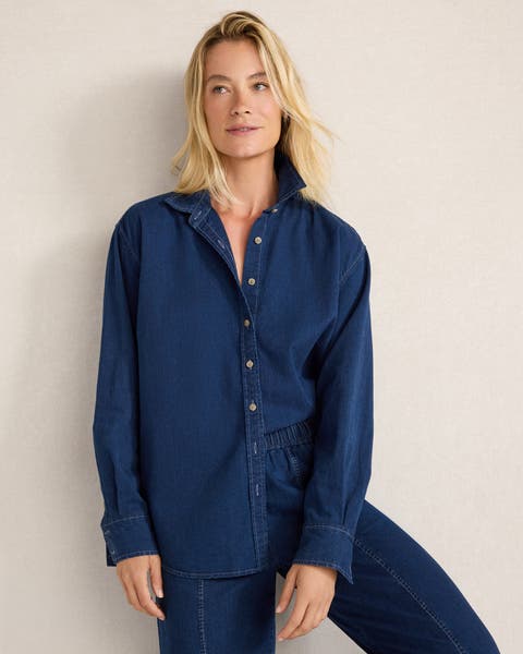 The Daily Shirt in Organic Cotton Denim