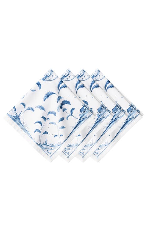 Country Estate Set of 4 Napkins