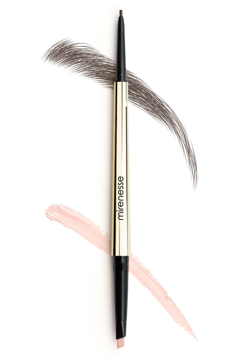 All Day Micro Brow Pencil & Highlighter Crayon - Cappuccino, Main, color, NO COLOR