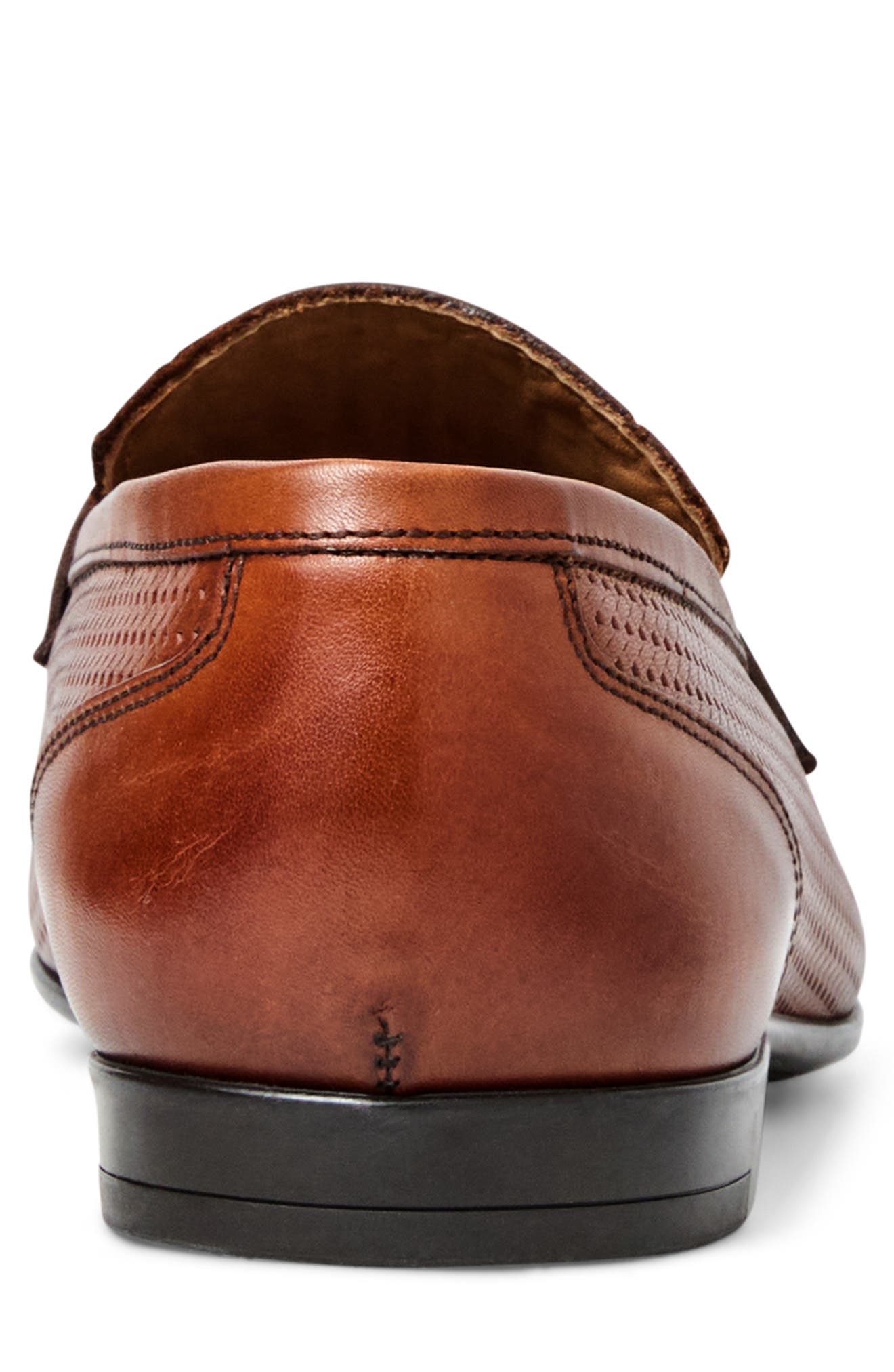 Bruno Magli Lastra Penny Loafer, Alternate, color, Cognac Woven