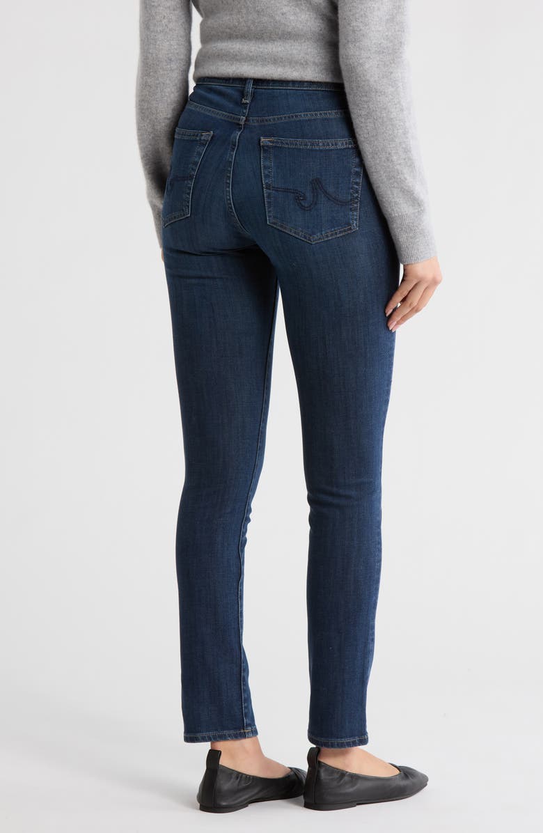 AG Mari High Waist Slim Straight Leg Jeans, Alternate, color, Pavillion