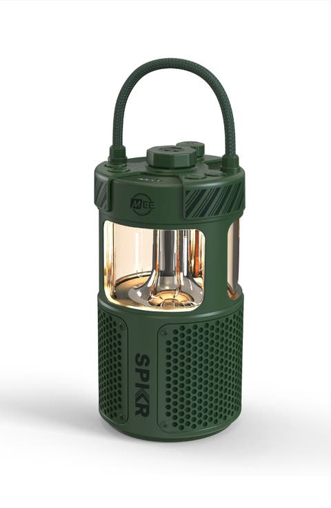 lightSPKR Bluetooth Wireless Speaker w/ Camping Lantern
