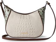 Brahmin Corinne Croc Embossed Leather Crossbody