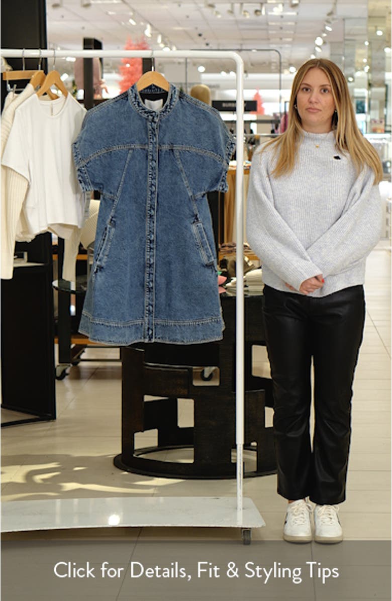 Cotton Denim Dress, sales video thumbnail