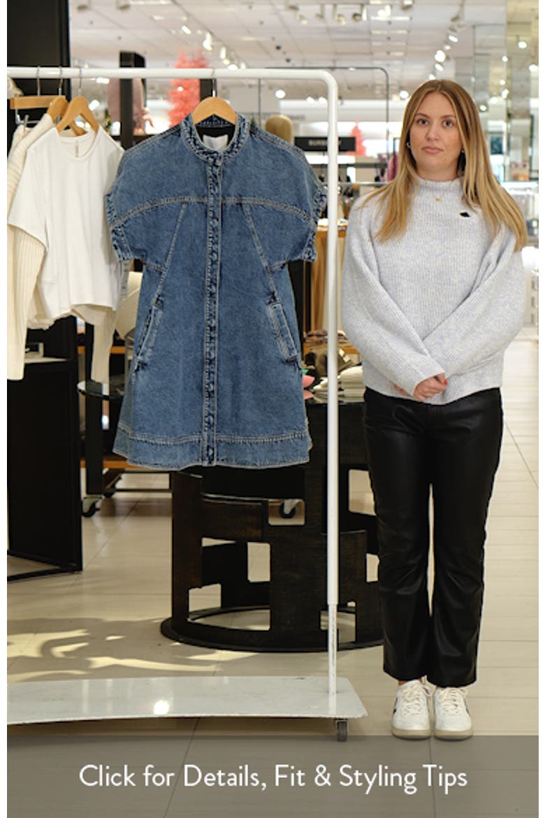 Cotton Denim Dress video