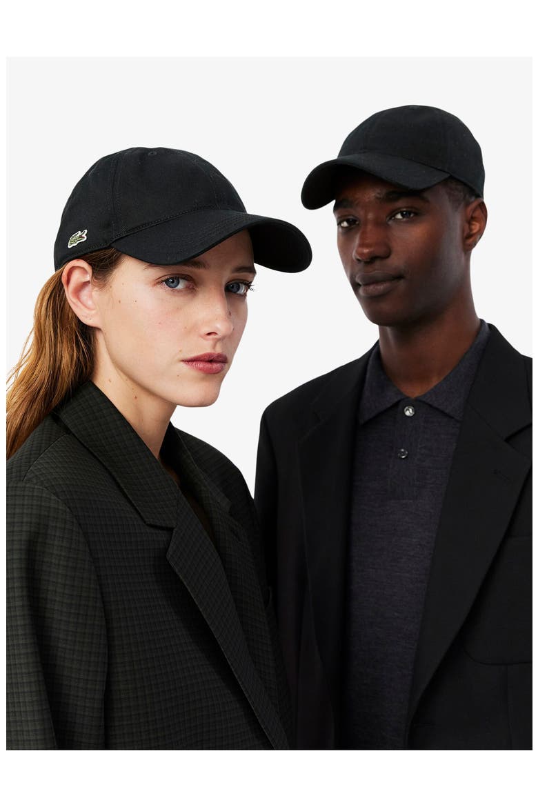 Essential Cotton Twill Baseball Cap, Alternate, color, BLACK