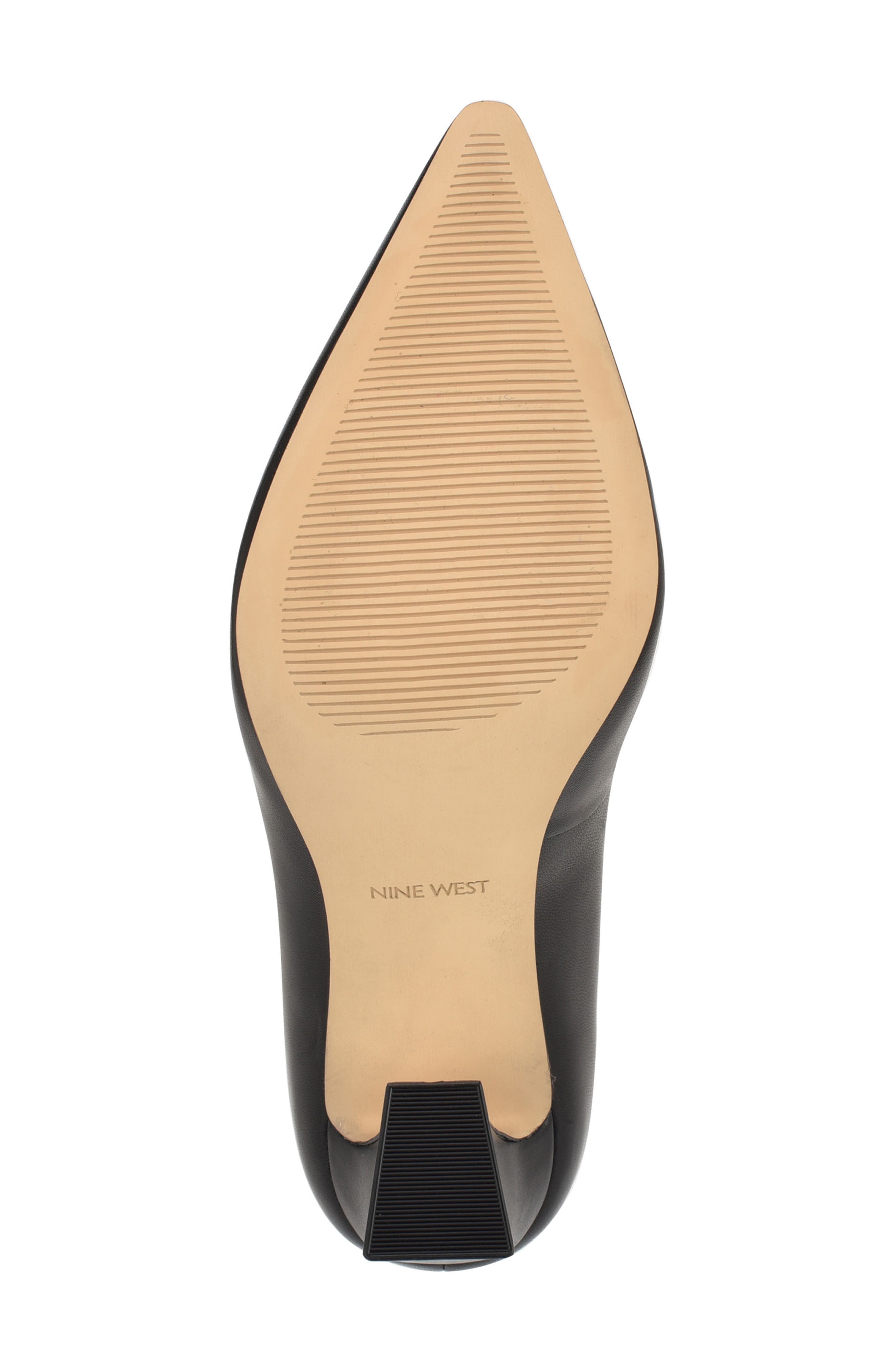 Nine West Tamant Pointed Toe Pump, Alternate, color, Black