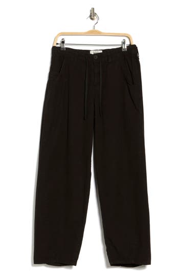 Bdg Urban Outfitters Carter High Waist Cocoon Leg Pants In Black