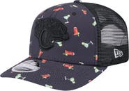 New Era Men's New Era  Navy/Black Jacksonville Jaguars Adventure Drinks Pattern 9SEVENTY Stretch-Snap Hat