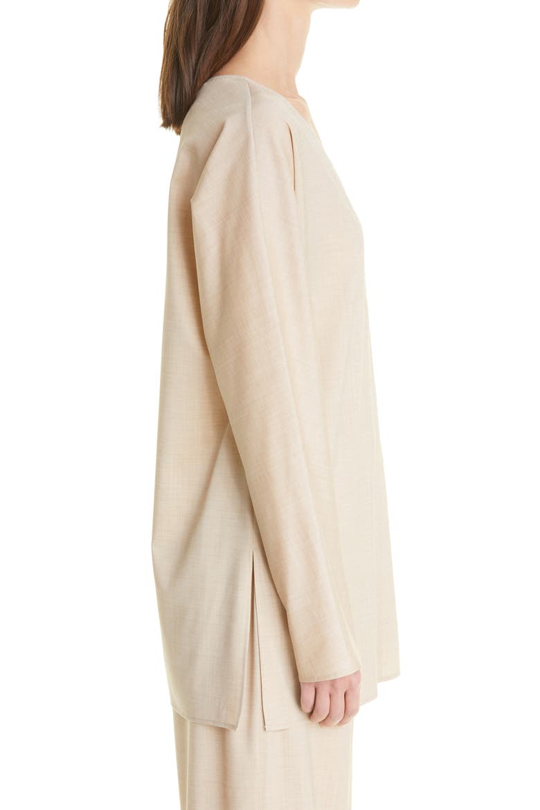 Thurmen Virgin Wool Tunic, Alternate, color, AMBER