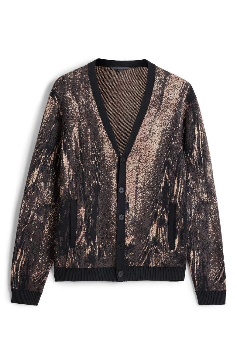 Cardigan En Cachemire Vintage Détruit John Varvatos - Taille M - Neuf Sans étiquettes